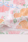 Pink pumpkin bamboo pajamas set
