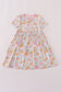 Pink pumpkin bamboo dress