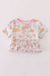 Pink pumpkin bamboo dress