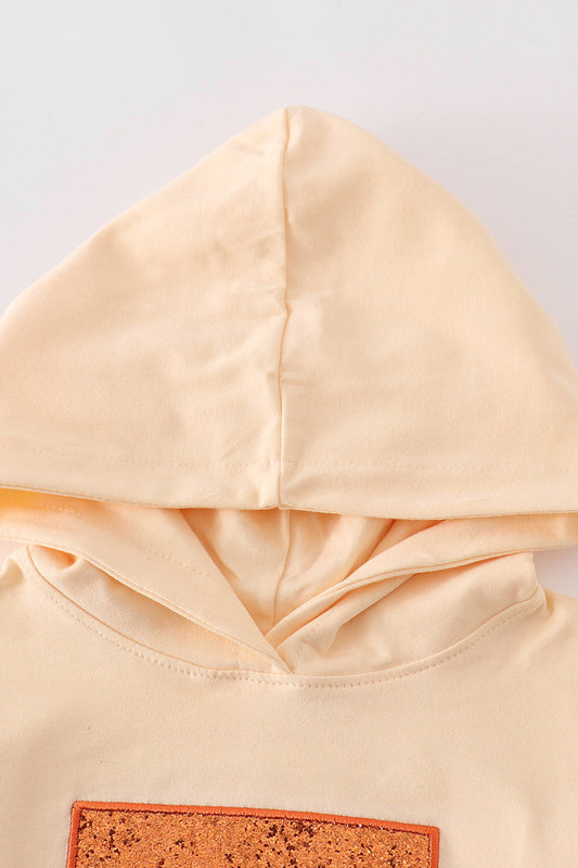 Tennessee glitter hoodie top