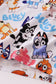 Character print bamboo 2pc pajamas set