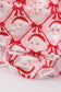 Red santa claus smocked bubble