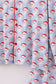 Blue santa claus bamboo dad pajamas set