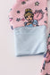 Pink princess bamboo pajamas romper