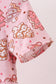 Pink christmas tree bamboo jumpsuit
