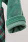Forest velvet ruffle bubble