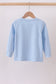Blue car embroidery top