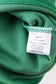 Green christmas tree applique velvet dress