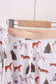 Christmas tree animal bamboo pajamas pants set