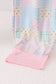 Pink floral checkered bamboo mom pajamas pants