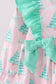 Pink christmas tree ruffle bloomer set