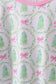 Pink christmas tree bamboo pajama set