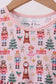 Nutcracker print bamboo dress