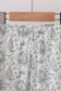 Green christmas tree print pajama set
