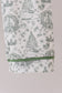 Green christmas tree print pajama set