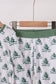 Green christmas tree bamboo pajama set