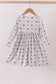 Pink christmas tree bamboo dress