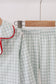 Sage gingham pajama set