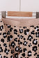 Brown leopard bamboo pajama set