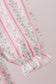 Floral tulip smocked ruffle dress
