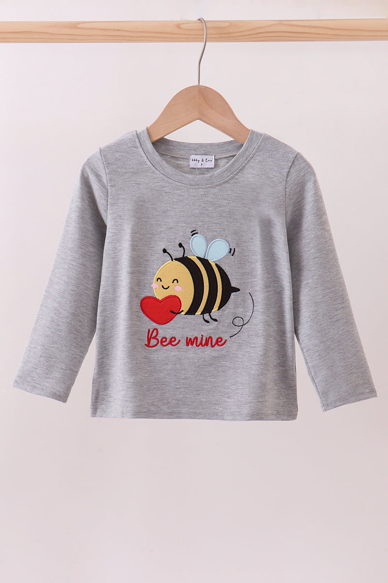 Bee mine applique top