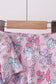 Purple balloon floral bamboo pajama set