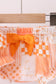 Orange Tennessee patchwork bloomer set