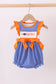 Florida Gators smocked ruffle bubble