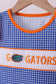 Florida Gators smocked ruffle shorts set