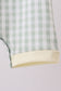 Green cross embroidery gingham jonjon