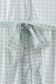 Sage gingham women dress