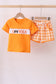 Tennessee Go vols smocked shorts set