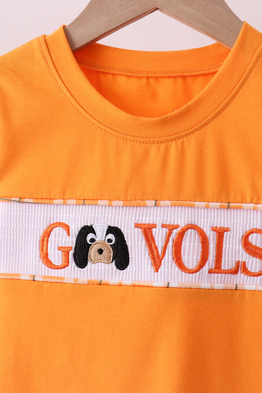 Tennessee Go vols smocked shorts set