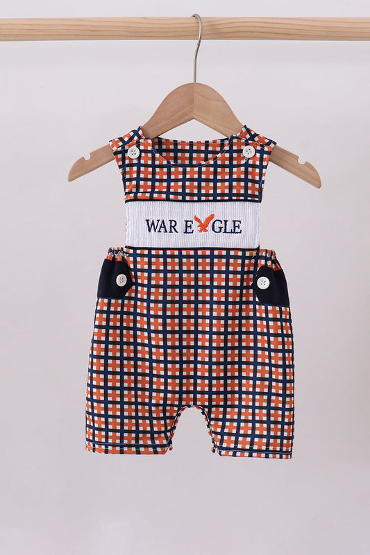 Auburn war eagle smocked jonjon