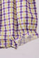 Purple LSU GEAUX smocked ruffle bubble