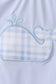 Blue Whale Applique 2pc Swimsuit