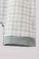 Sage plaid pocket romper