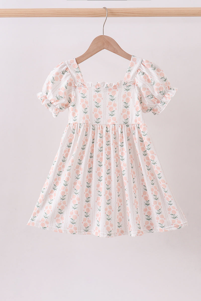 Sage floral mom&me dress