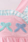 Pink Bow French Knot Bow Bubble