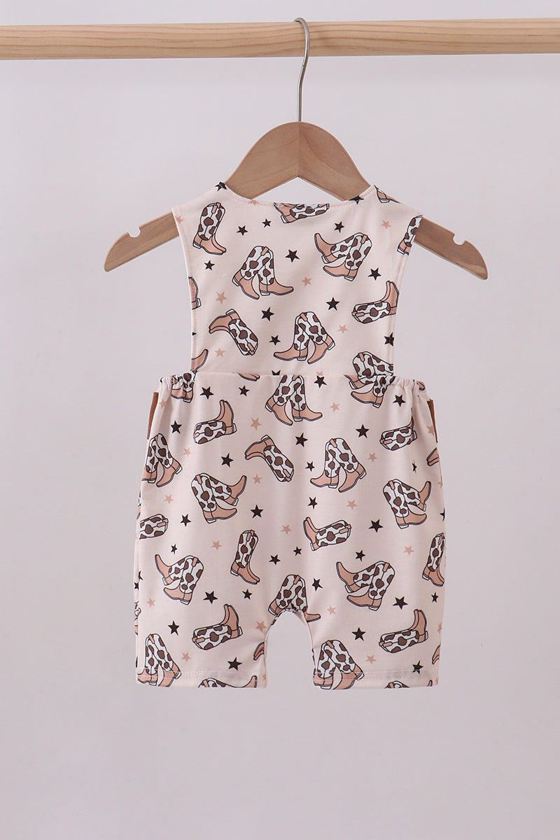 Western cowboy boots smocked jonjon