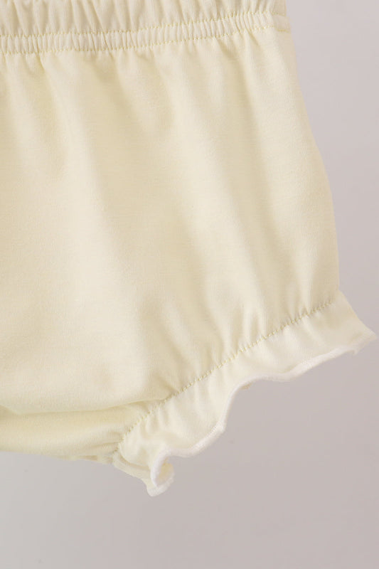 Color block bloomer set