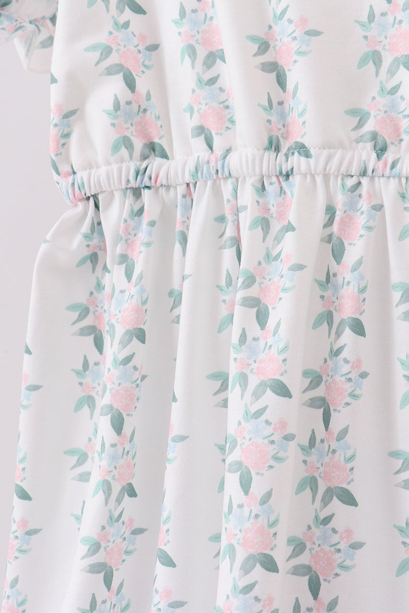 Floral print mom&me dress