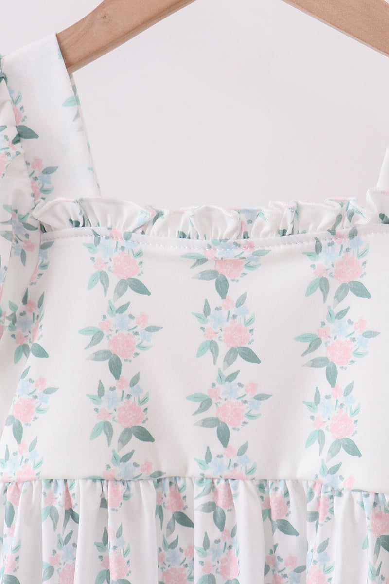 Floral print mom&me dress