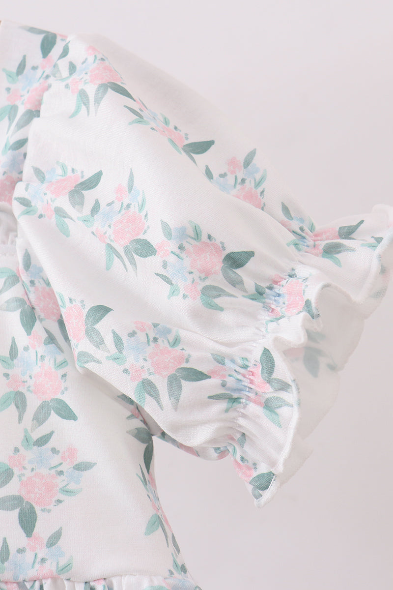 Floral print mom&me dress