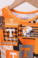 Orange Tennessee VOLS bamboo pajama set