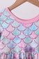 Mermaid bamboo pajama set