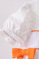 Tennessee go vols embroidery bow dress