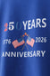 Blue 250 Years flag family top