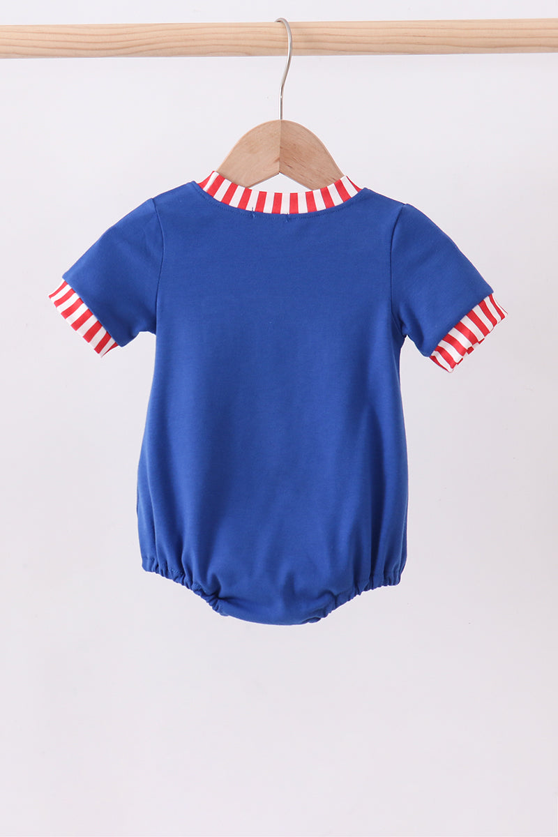 Blue 1776 flag embroidery bubble