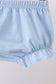 Green lemon smocked bow bloomer set